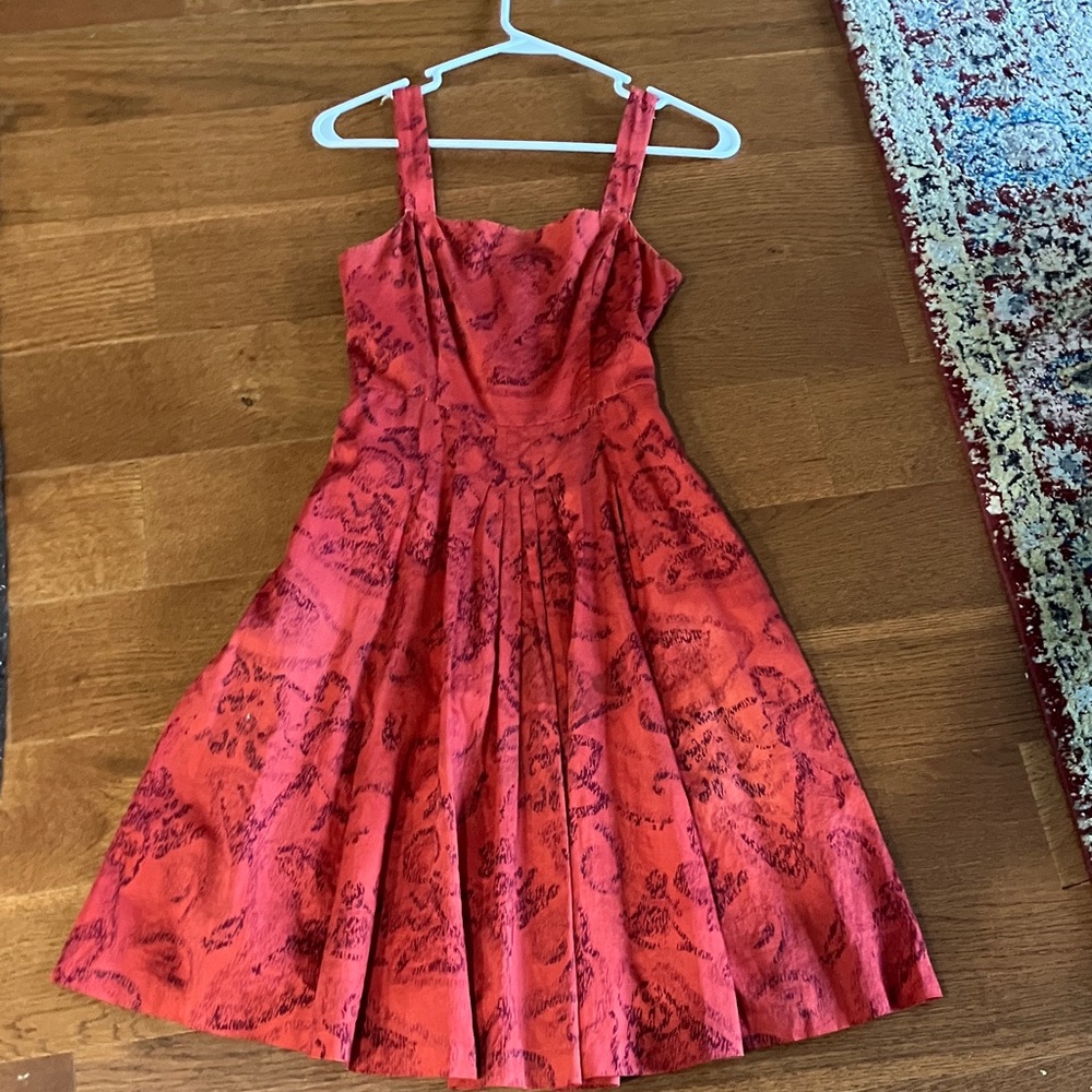 LOFT Vibrant Red Dress